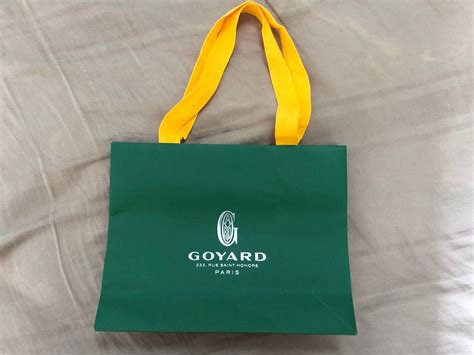 goyard paperbag